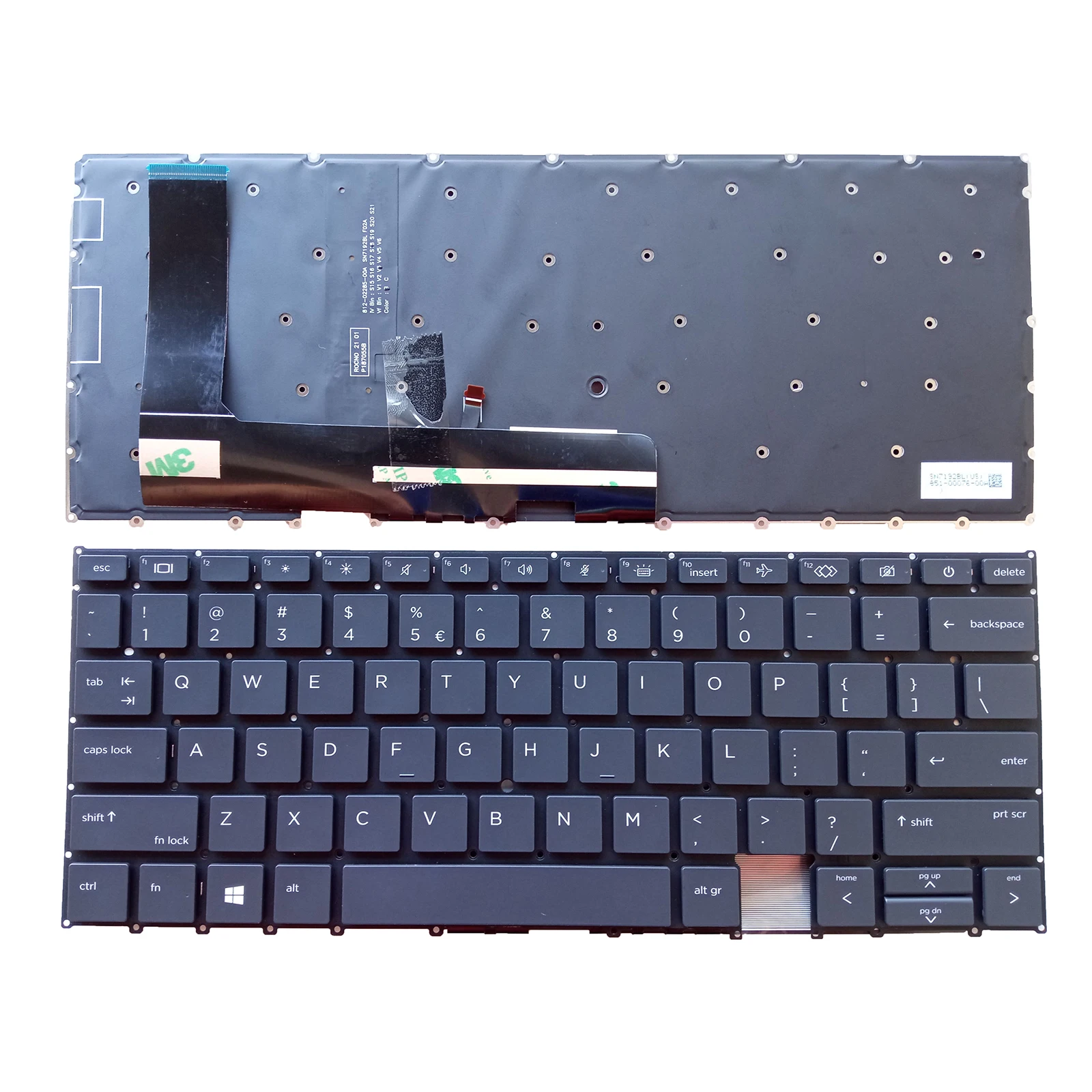 

New For HP EliteBook x360 1030 G7 1030 G8 Series Laptop Keyboard US With Backlit