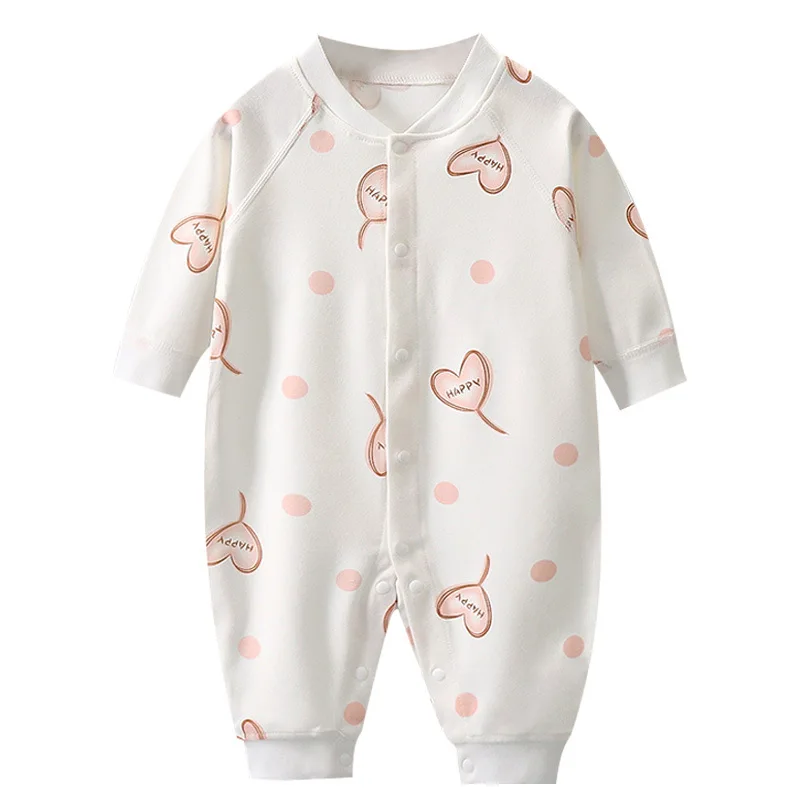 Baby Jumpsuit Spring Autumn Boys  Girls  Crawling Newborn Kids Clothes 100 Cotton Boneless Bodysuit & One Piece Loungewear