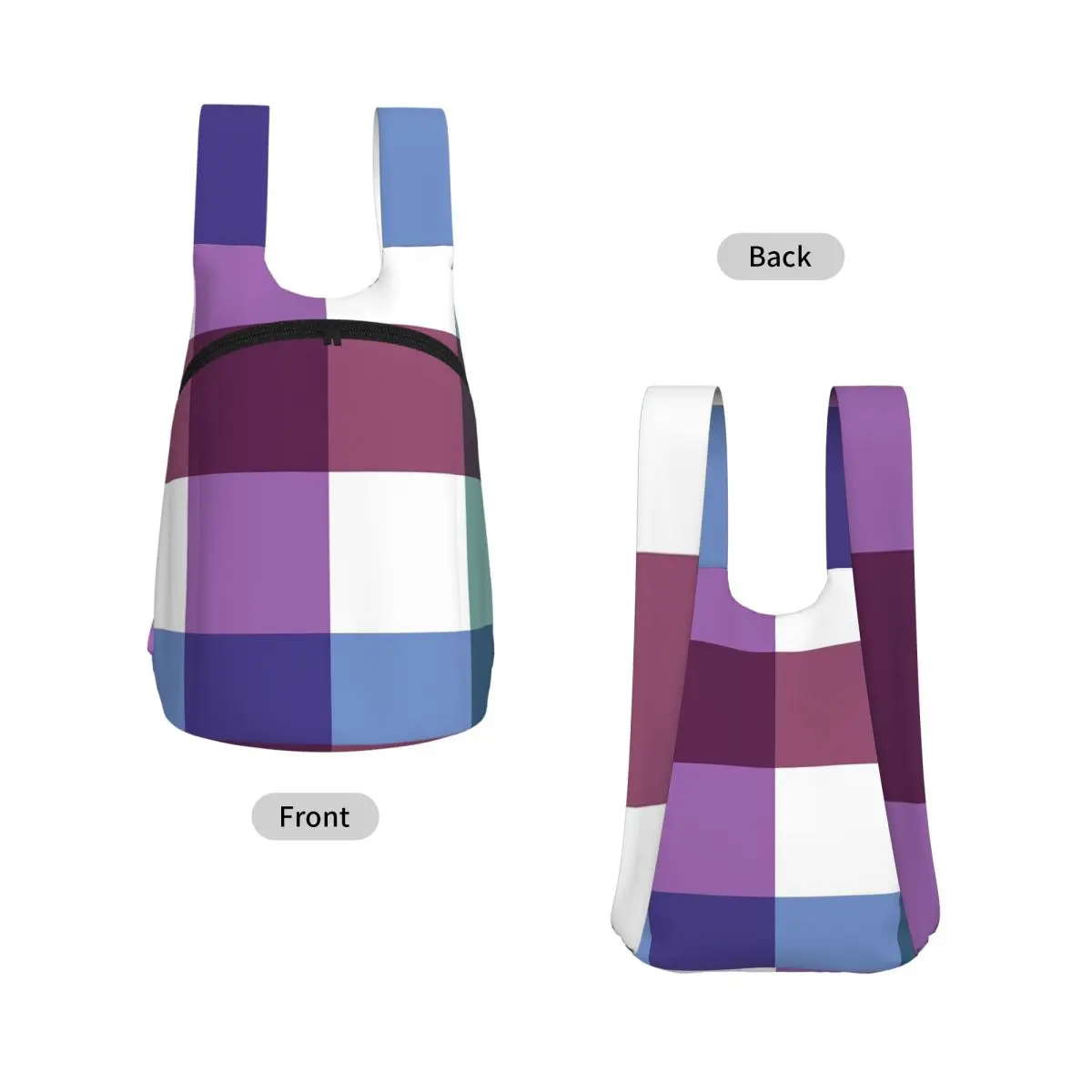 Multi Colour Gingham Backpack Student Storage BookBag Kids School Bag Computer Shoulder Bags for Boys Girls
