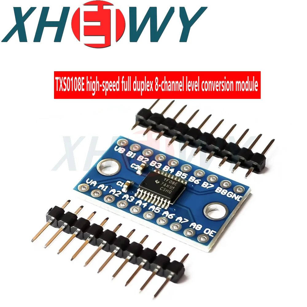 TXS0108E Logic Level Shifter Bi-Directional Module 3.3V 5V 8 Channel Voltage Level Translation Module for Raspberry Pi