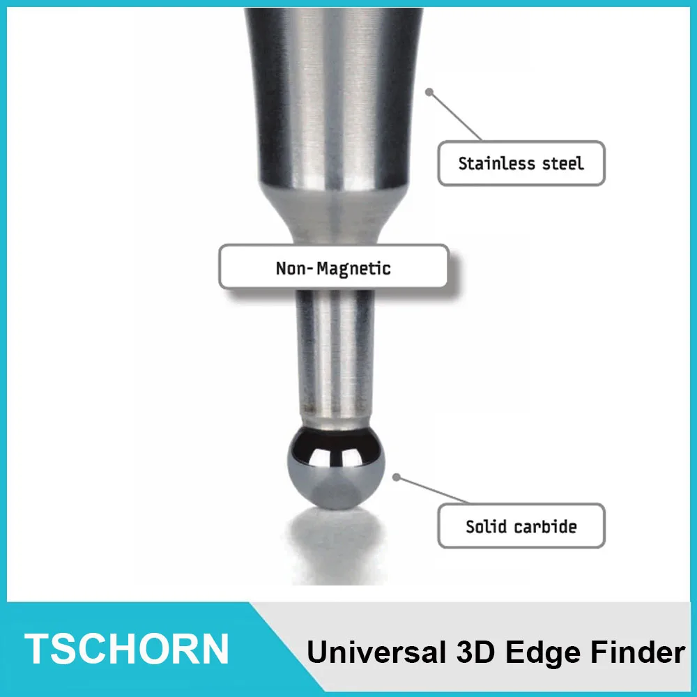 Touch Probe Cnc 3d Edge Finder, Side Head Universal Positioning Probe Tool Tschorn Thor Waterproof 3d Meter 00163d012