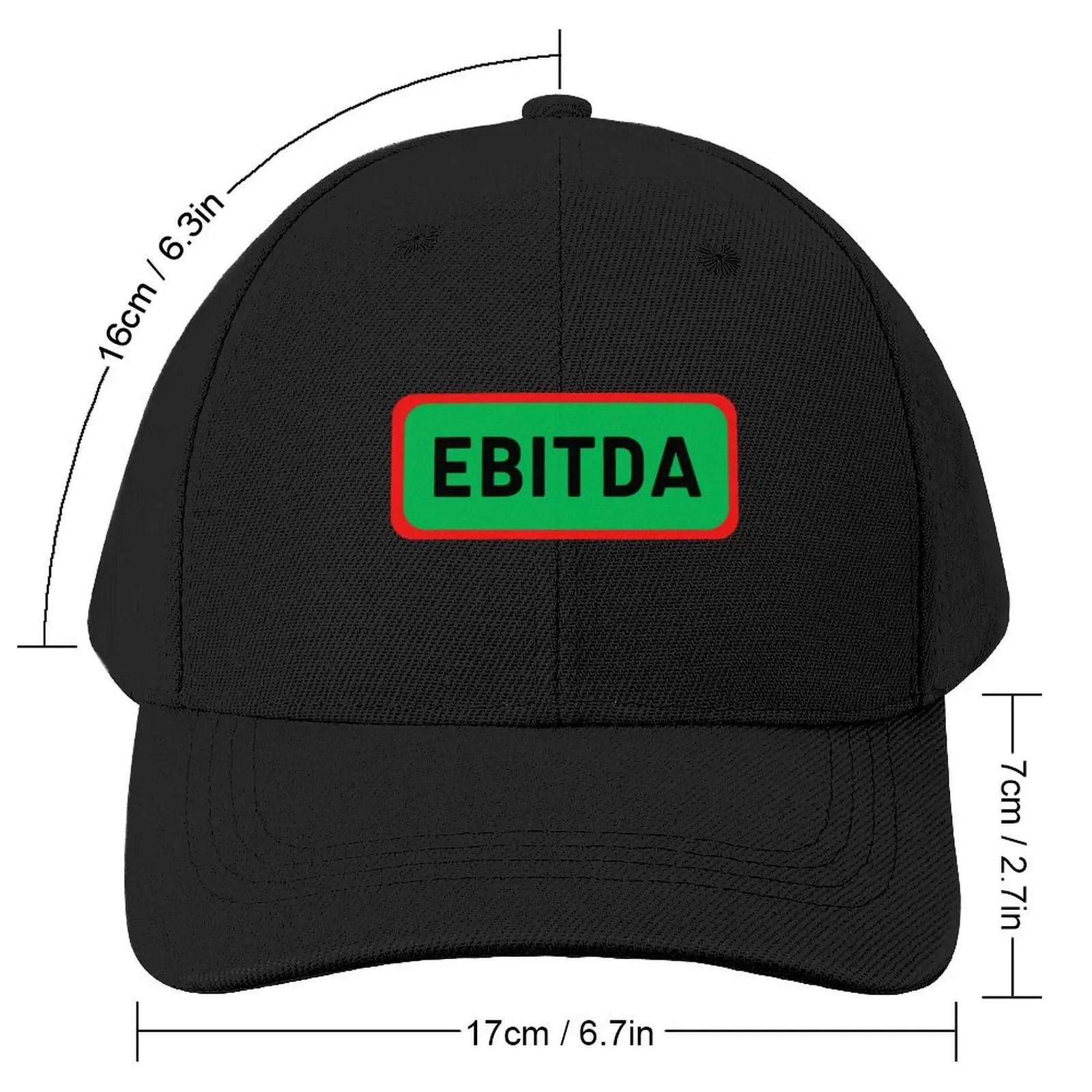 EBITDA Baseball Cap Thermal Visor fishing hat derby hat birthday Women's Men's