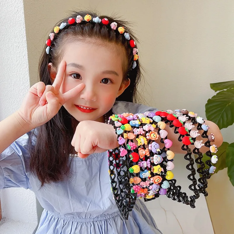 Hair Accessories for Girls Ties Headbands Band Bandeaux Scrunchie Bandana Fashion Haarband Korean Tiara Cheveux Fille Kids Cute