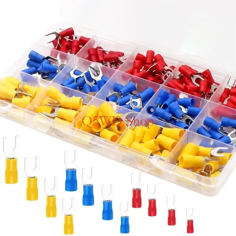 Q5WD 200PCS Temperature Resistant Wire Connectors Electrical Terminals Simple to Use