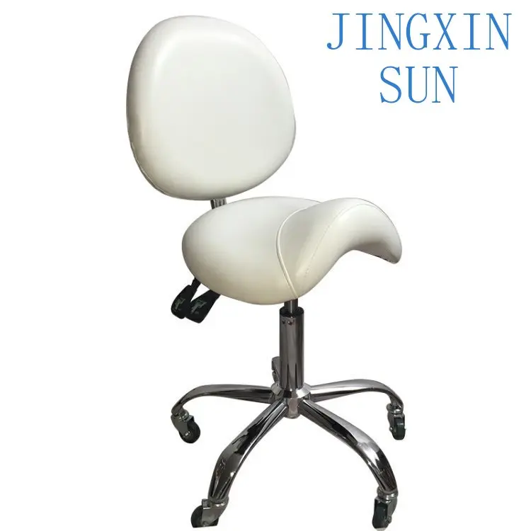 Beauty chair backrest stool rotating lift bar chair