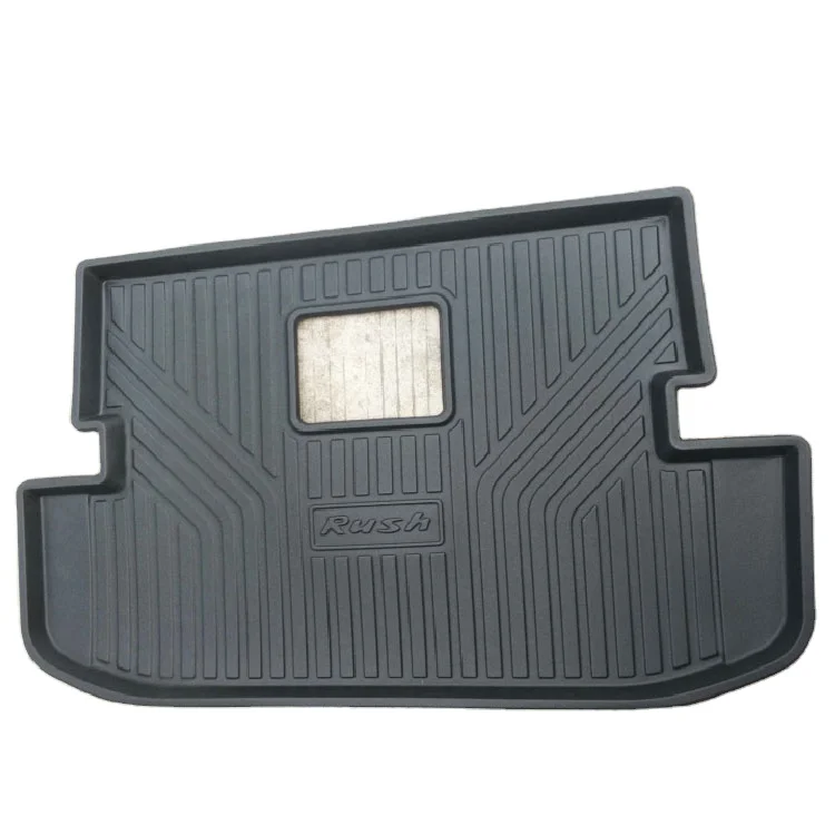 

TPO Car Rear Tray Mats Car Rear Trunk Tray Auto Carpet Trunk Mat Car Boot Mats for Rush/Terios 2018 2019