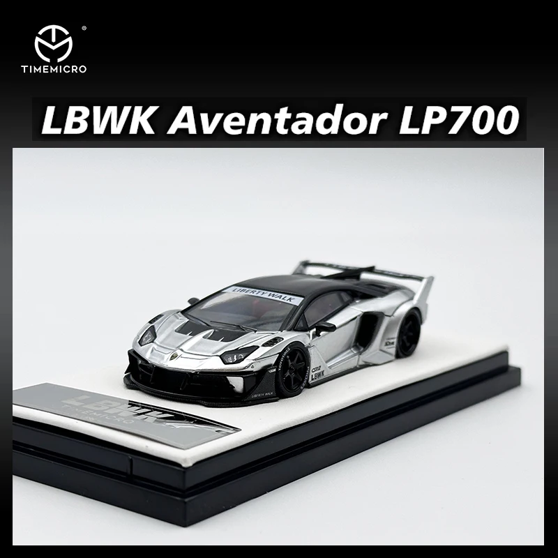 Star Time Micro TPC 1:64 LBWK Aventador GT EVO Lp700 Diecast Diorama Car Model Collection Miniature Toys