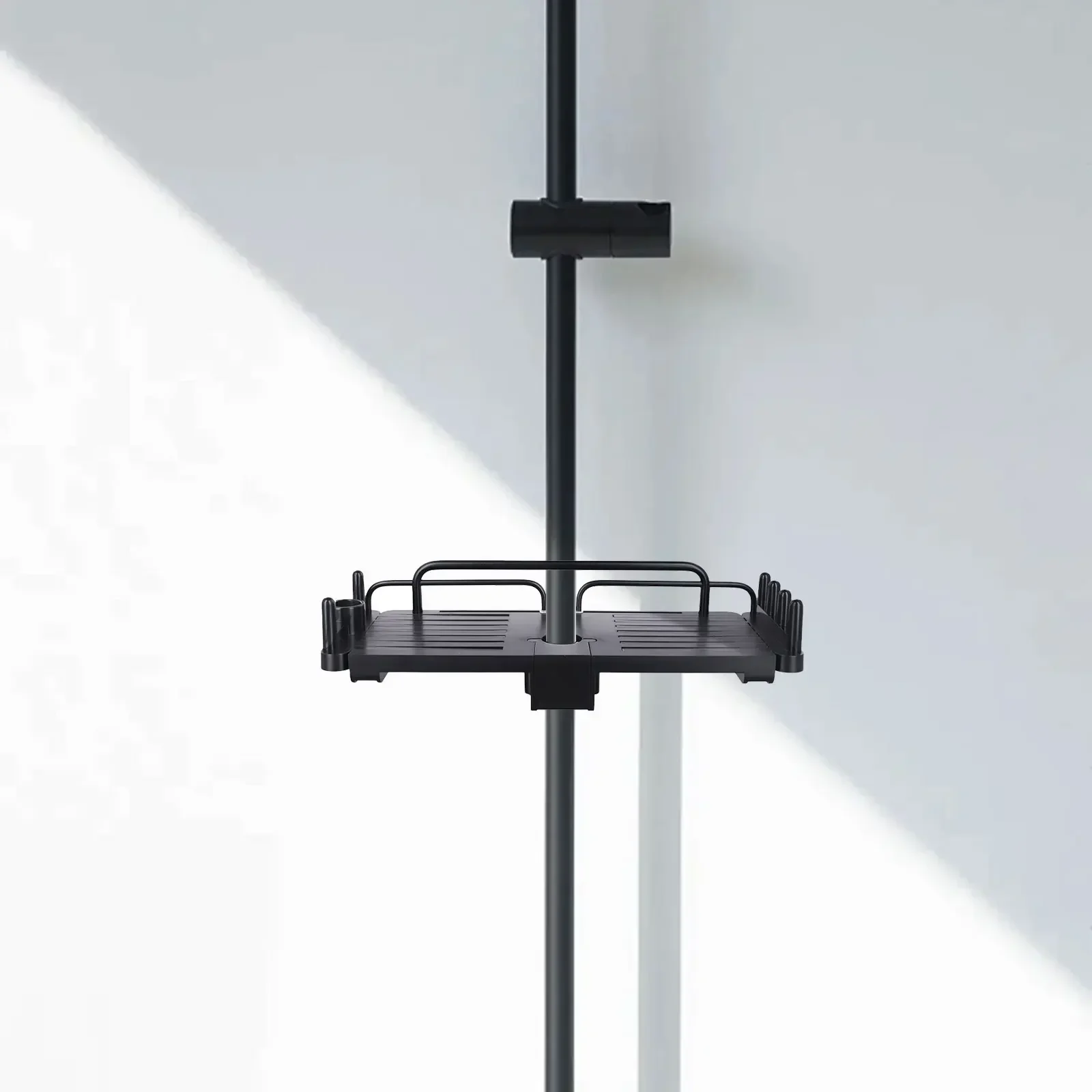 

Easy Installation Expandable Bathroom Shelf Scratch Protection Pads 304 Stainless Steel Unique Telescopic Design Shelf