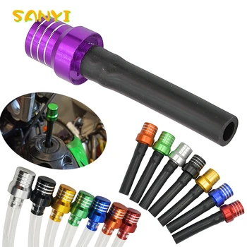 שסתום דלק לאופנוע אוניברסלי עם צינור נשימה ל-KTM, ל-HONDA, ל-YAMAHA Motocross ATV Quad Dirt Pit Bike