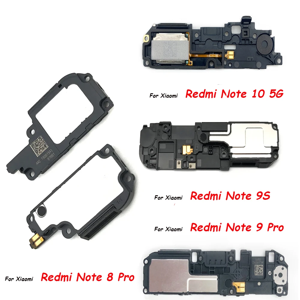 

Buzzer Ringer For Xiaomi Redmi Note 10 Pro 10S 9 9S 9T 8 8T 7 Pro Loudspeaker bottom Loud Speaker Sound Buzzer Ringer Flex Cable