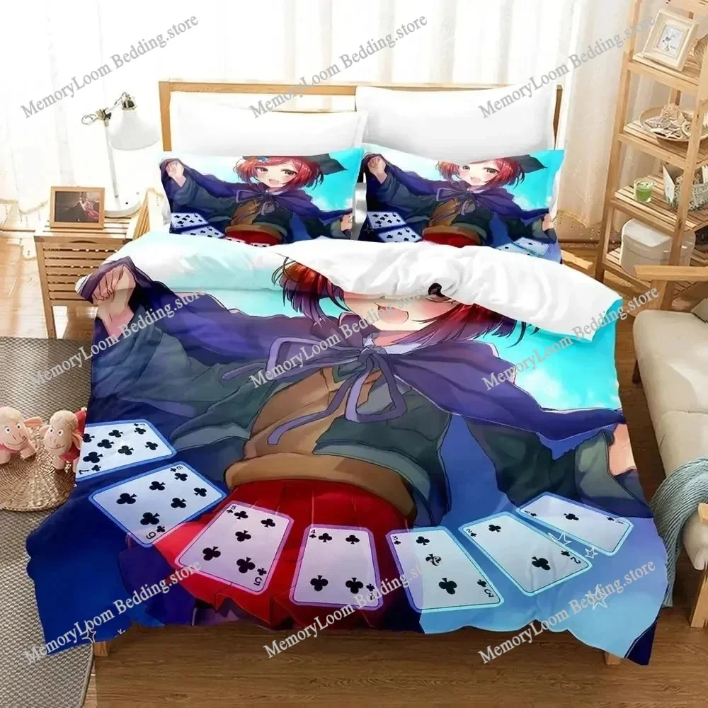 

Anime Danganronpa V3 Bedding Set Duvet Cover Bed Set Quilt Cover Pillowcase Comforter king Queen Size Boys Adult