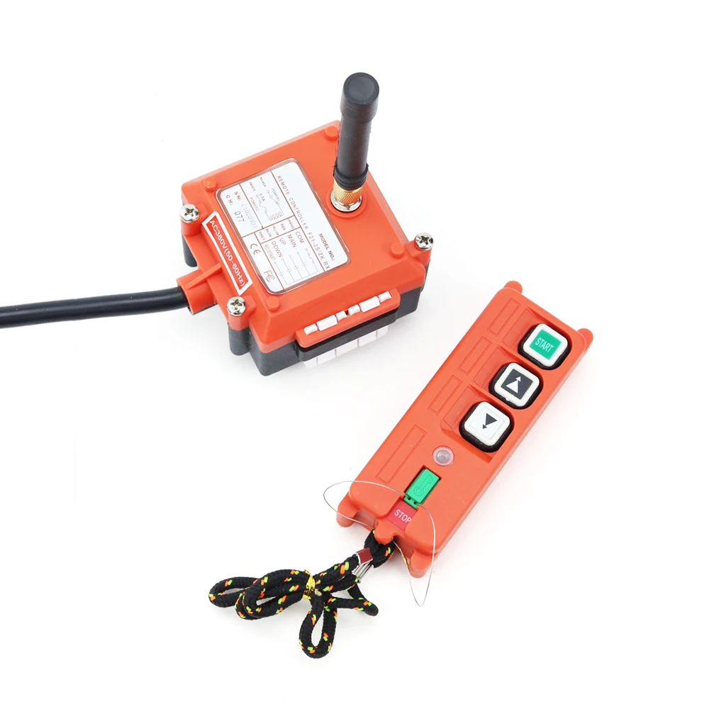 F21-2S Wireless Industrial Remote Controller Electric Hoist Remote Control Winding Engine Sandblast Switches UHF 868MHZ 3 button