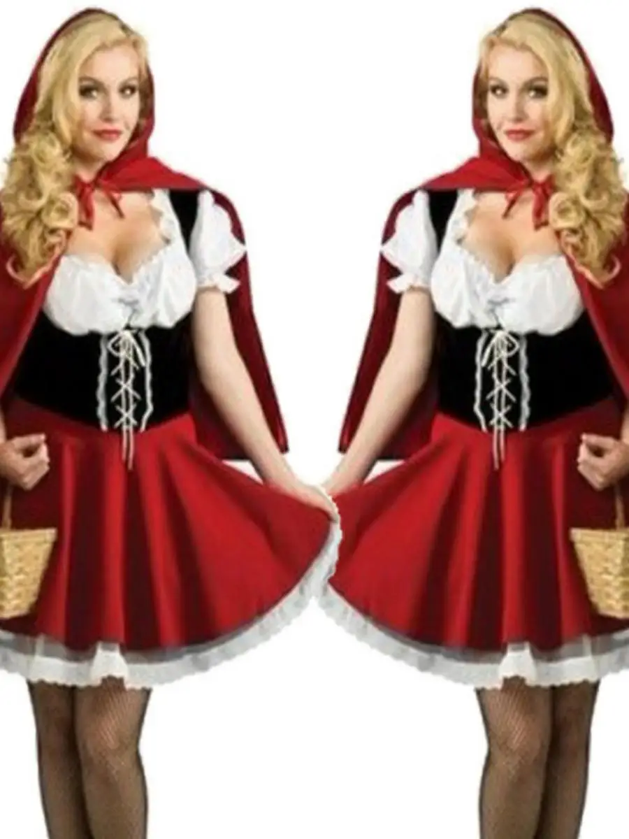 جديد أورمي خادمة زي الرداء الأحمر ليتل دور بلانغ Princ Cisas loween الساحرة الزي المرأة Faion