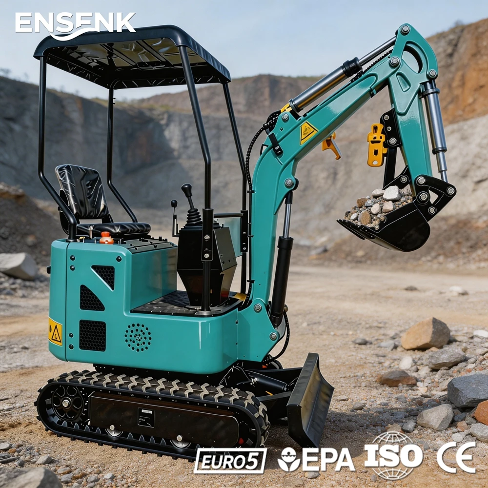 

Новый мини-экскаватор 1,7 тонны с гидравлическим оборудованием для строительных работ и использования на ферме, дизельный, подходит для семейного использования, увеличенной высоты.