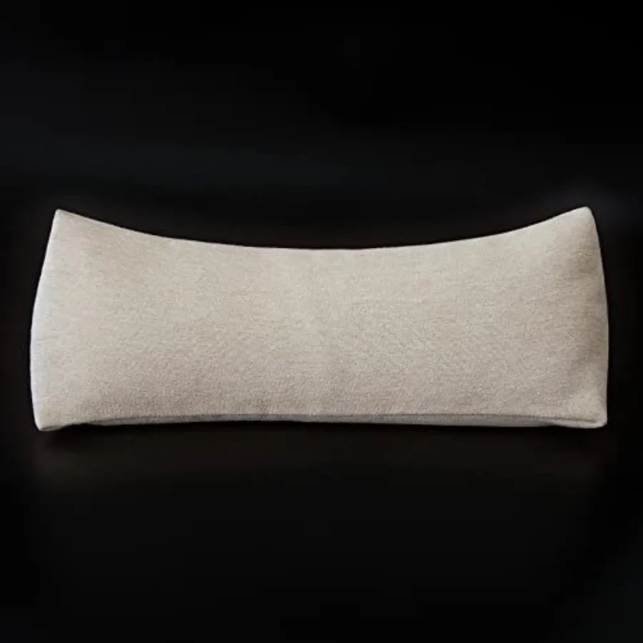 

Buckwheat Neck Support Pillow Cervical Neck Cylinder Bolster Pillow, Buckwheat Hulls Adjustable Roll Pillow, Neck Pain Relief f