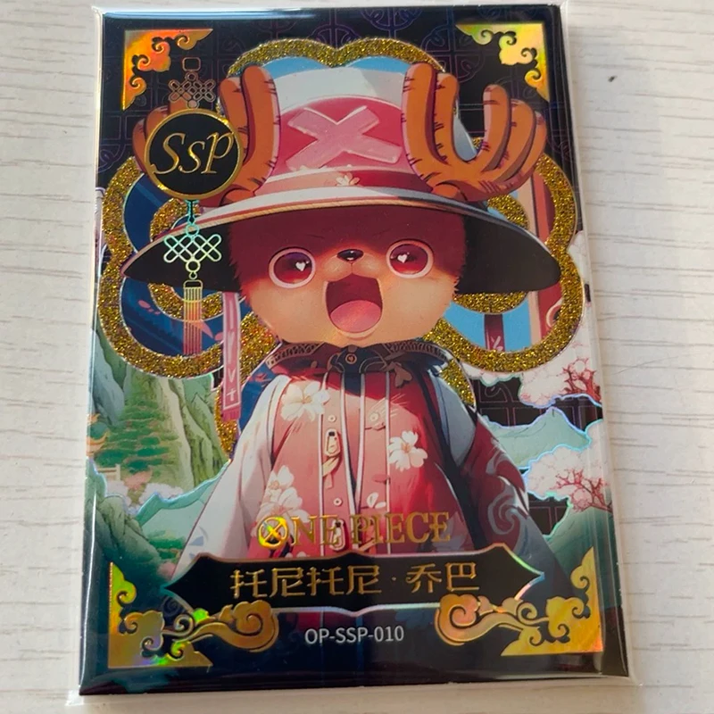 Anime ONE PIECE SSP SXR series collection card Shanks Nefertari D. Vivi Uta Vinsmoke Reiju Children\'s toys Board game card