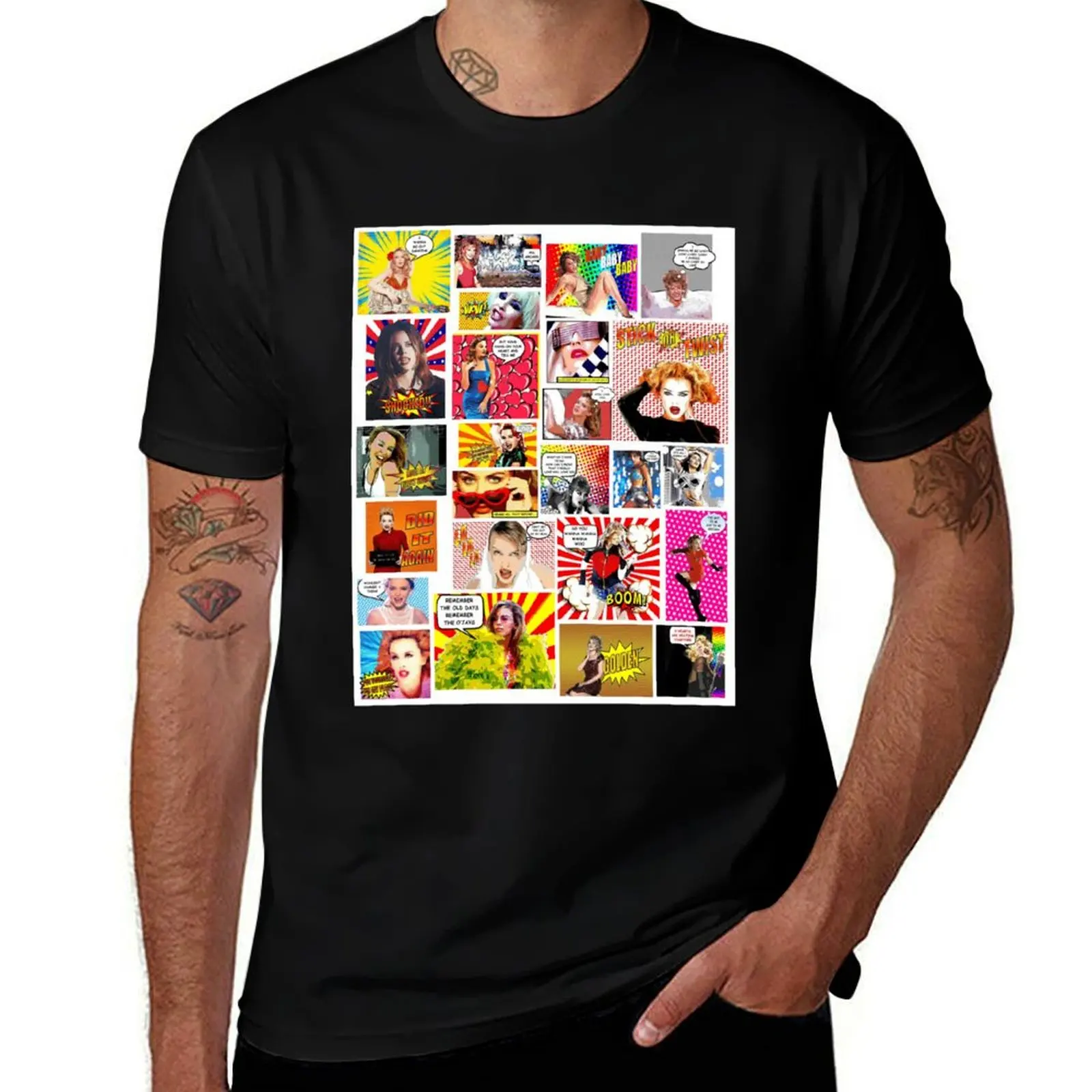 Kylie Minogue T-Shirt Work Style Casual T-Shirt
