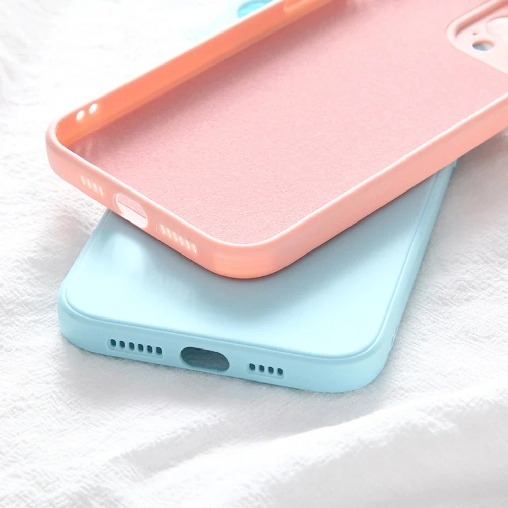 Personalized Simple Line Heart Phone Cover for iPhone 15 Pro Max Case XR 7 8 12 13 14 15 Plus Silicone Funda for iPhone 11 Case