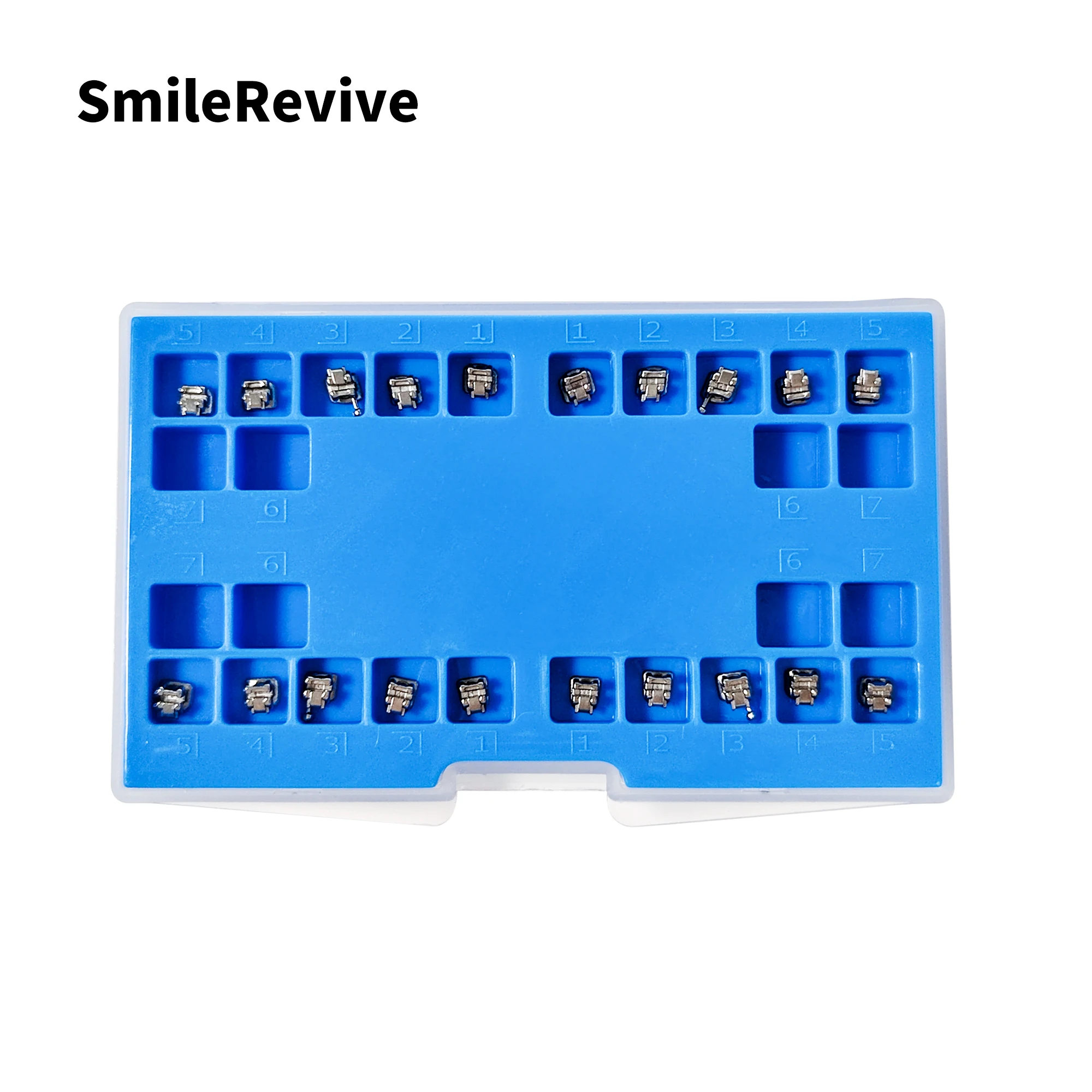 

SmileRevive стоматологические ортодонтические брекеты, металлические моноблоки, самоделирующиеся брекеты, 0,022 крючки 3-4-5