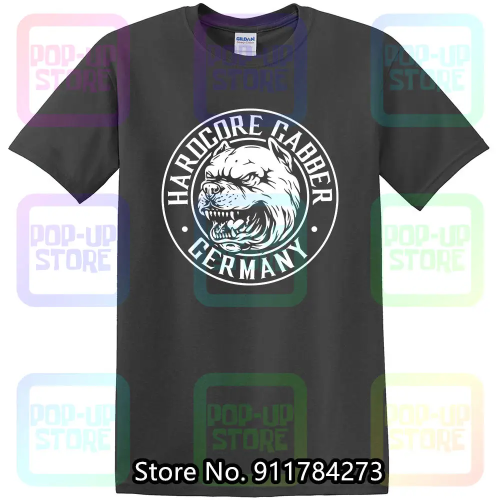 Shirt Hardcore Gabber Germany Dog Uptempo Terror Hardstyle Frenchcore Neu