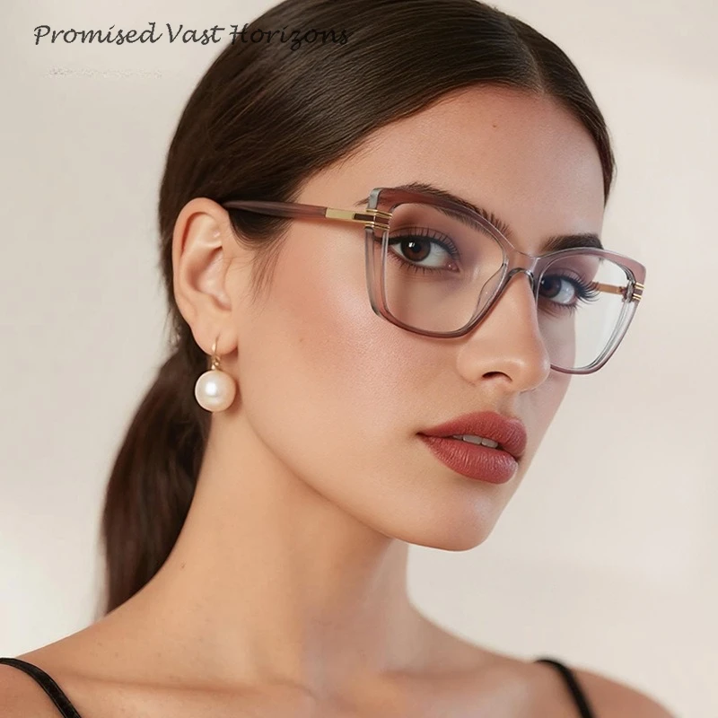 

Original anti-blue glasses light luxury foreign trade optical frame women commuting out of the street texture glasses