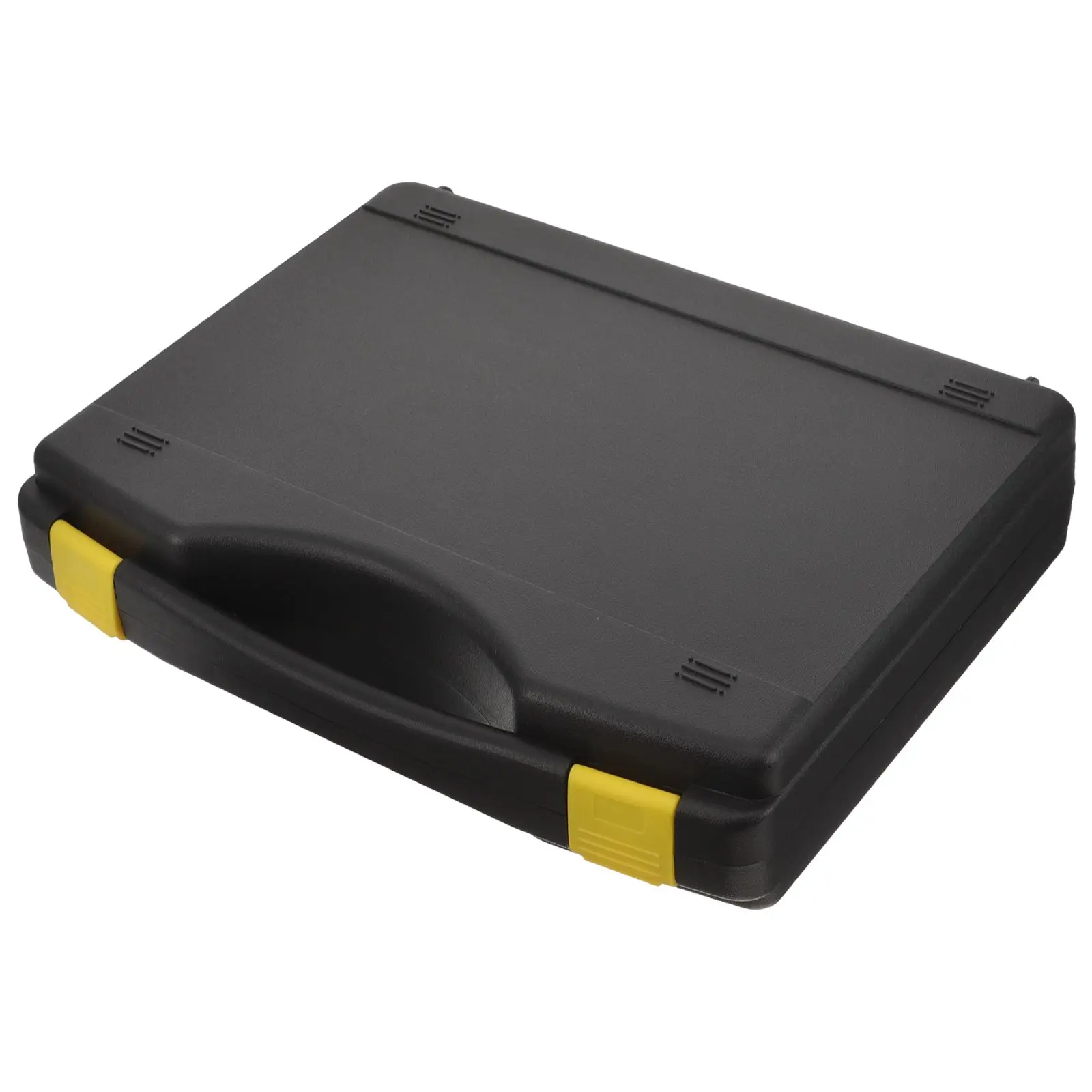 Dust proof Shock resistant Toolbox Portable Tool Case for Drill Bits Power Tools Storage Container Black Color PP Material