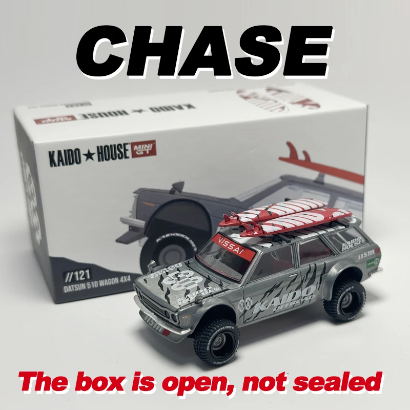 Kaido House Datsun 510 Wagon 4x4 Offroad V1 KHMG alloy car model