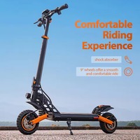 Kukirin Electric Scooter G2 Pro with Seat 1000W Motor 48V 15.6Ah Battery 45KM/H Speed 58KM Range Kickscooter 9 Inch Tire