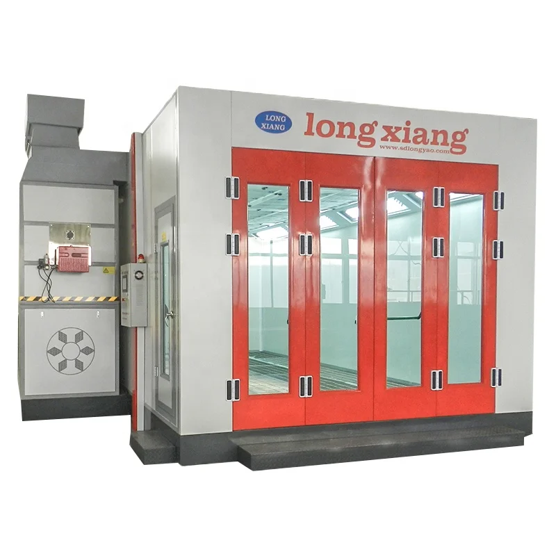 Customizable 7mx4m Factory Auto Spray Booth  Heating LED Paint Box Cabin For Car Body Baking Oven Shandong Longxiang