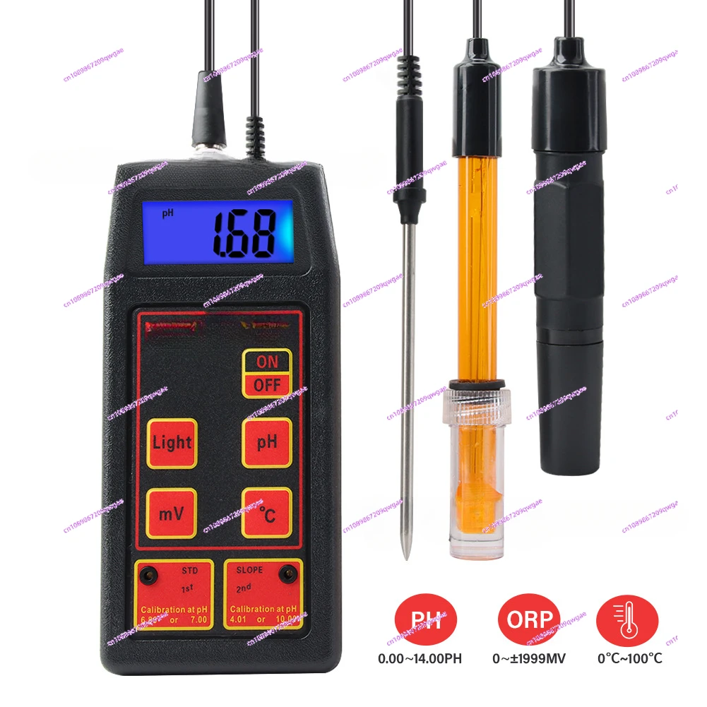 High Accuracy PH Temp Meter Portable  Tester Sensor Aquarium Swimming Pool Monitor Water Quality Tester Pen Accuracy