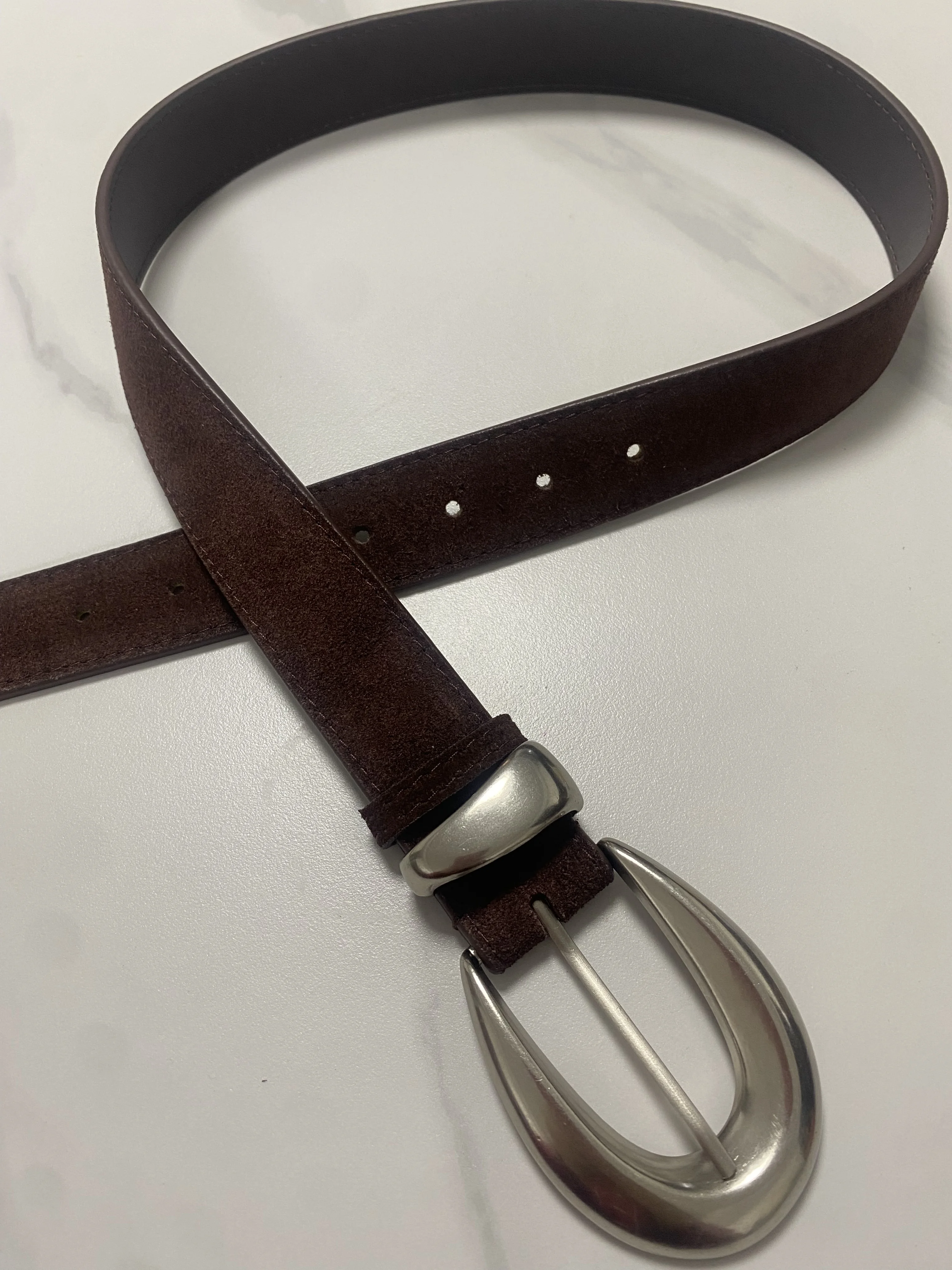 المرأة فو الجلد المدبوغ خمر جلد طبيعي فستان Cummerbunds الكورسيهات حزام أحزمة الديكور حزام ضيق R2258