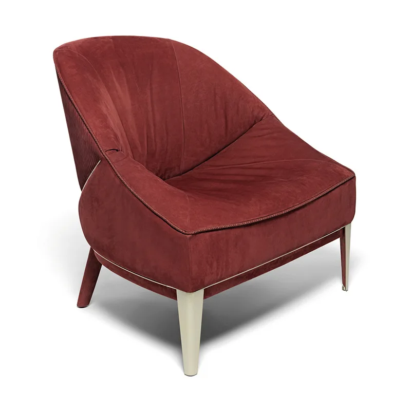 

Single chair simple modern light luxury designer villa living room leisure sofa chair