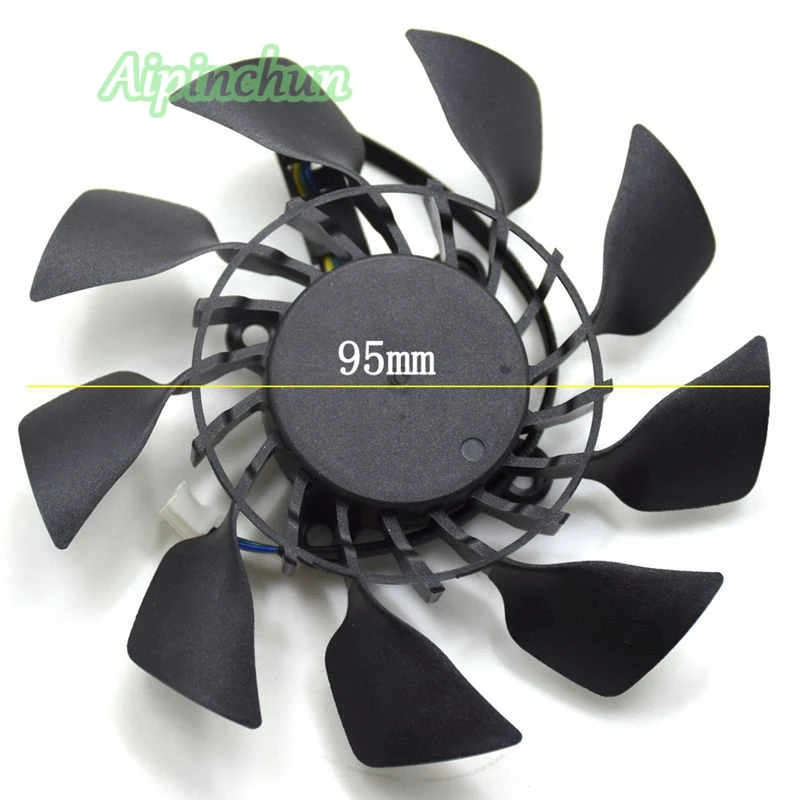 95mm T129215SU Cooler For ASUS GTX 780 970 980 GTX780 Ti R9 280 290 R9 280X 290X Graphics Video Card Fan Cooling