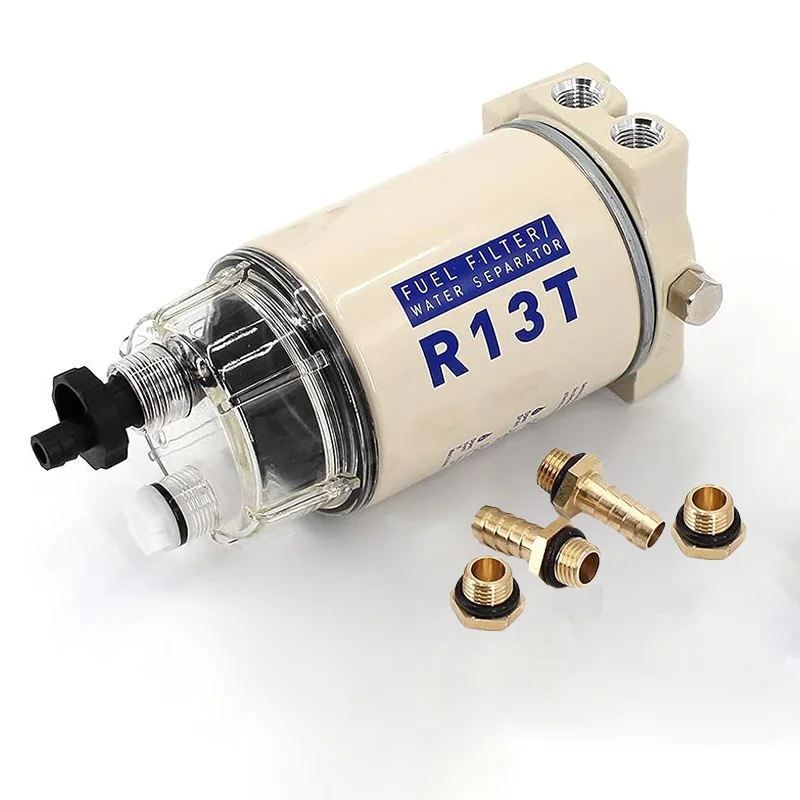 Replacement Fuel Filter Water Separator R13T Spin On Compatible with Racor