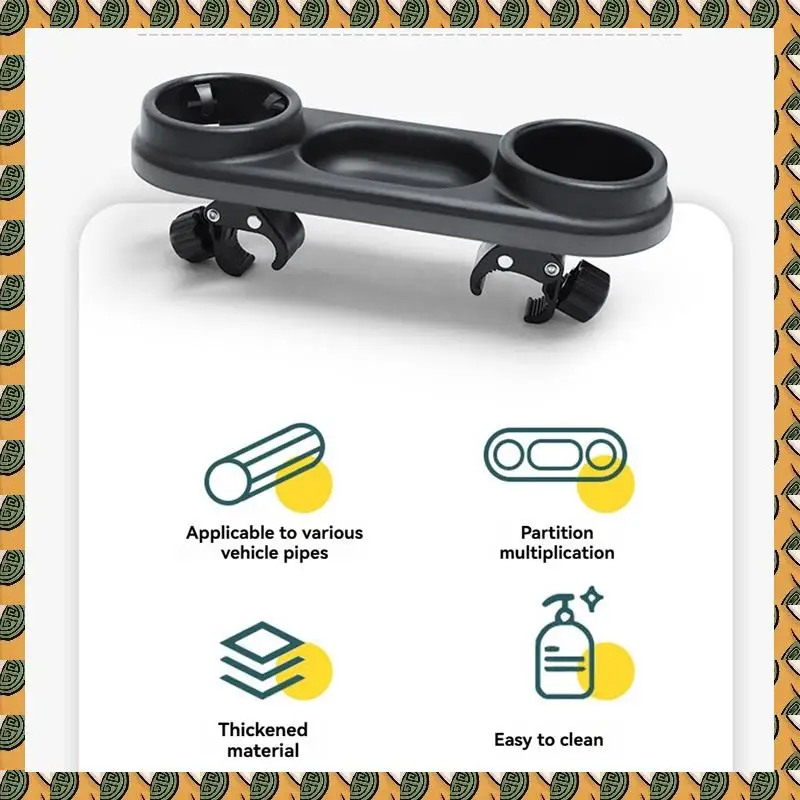 

A77I Baby Stroller Dinner Table Tray Universal Kids Pushchair Self-Feeding Dinner Snack Tray With Cup Holder Pram Accessories