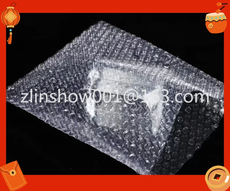 Factory direct sales bubble bags, thickened shockproof foam bags, express packaging bubble film bags, wholesale bubble bags