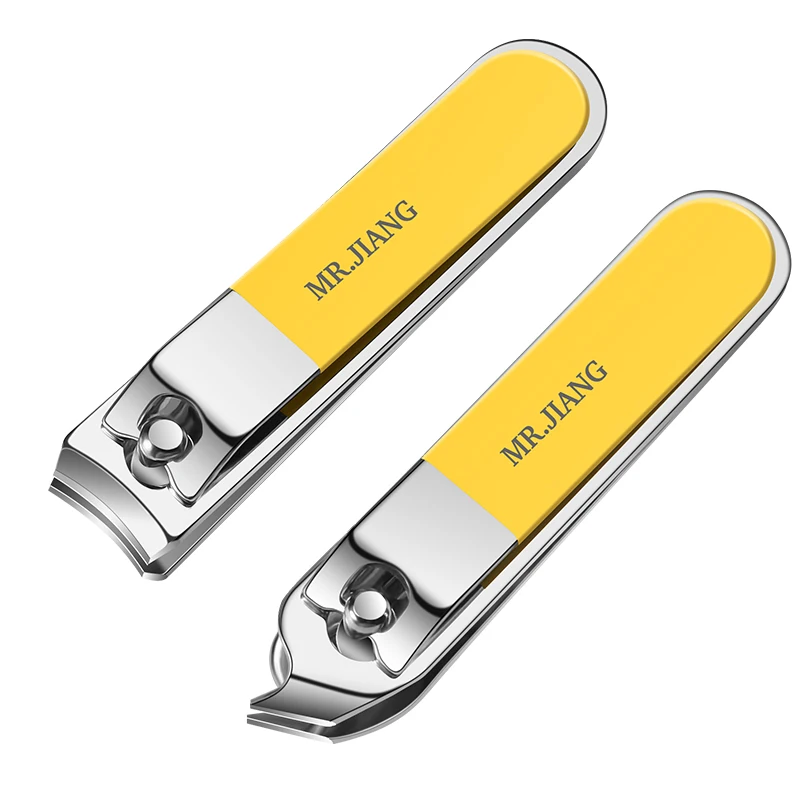 Strumenti per la cura delle unghie Set di tagliaunghie in acciaio inossidabile Kit di tagliaunghie affilato Kit per toelettatura Kit pratico portatile per manicure e pedicure