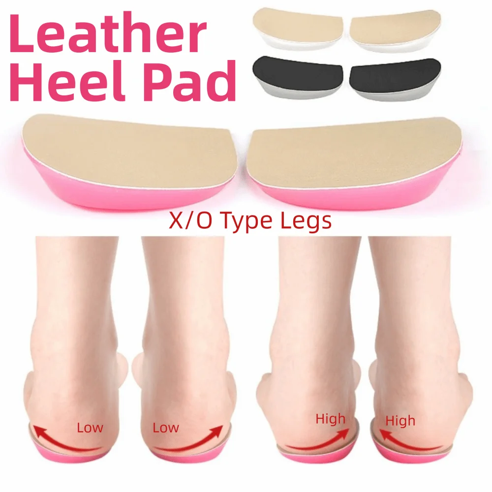 Silicone Gel Orthopedic Insoles Arch Support Medial Lateral Heel O/X Legs Corrective Insoles Valgus Varus Correction