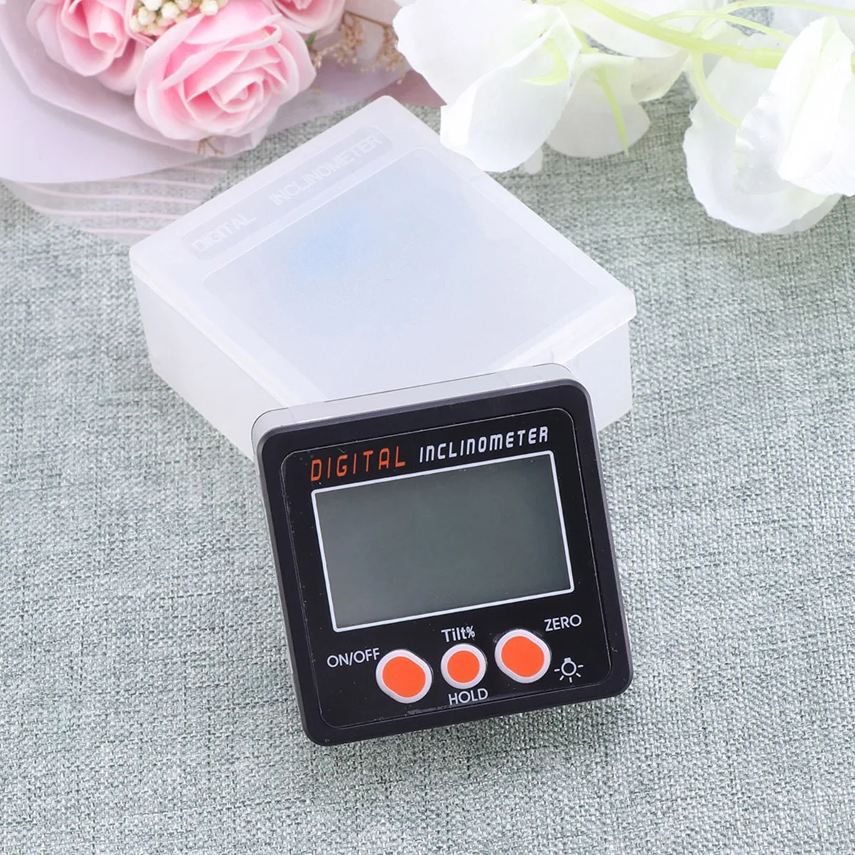 

Digital Electronic Magnetic Protractor Angle Inclinometer Gauge without (Black)