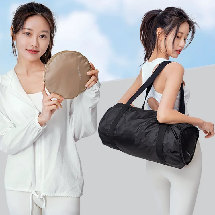 48*28cm Folded Luxury Women's Travel Bags Designer Round Crossbody Shoulder Purses Handbag Women Clutch Gym Tote Bag