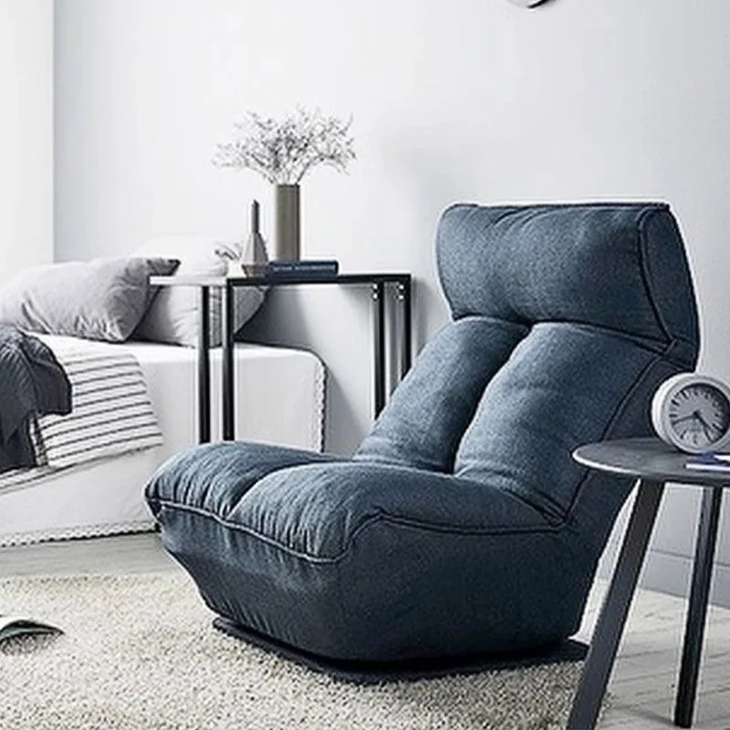 Single sofa swivel chair, master bedroom recliner, comfortable small sofa chair, leisure living room balcony lunch break sofa