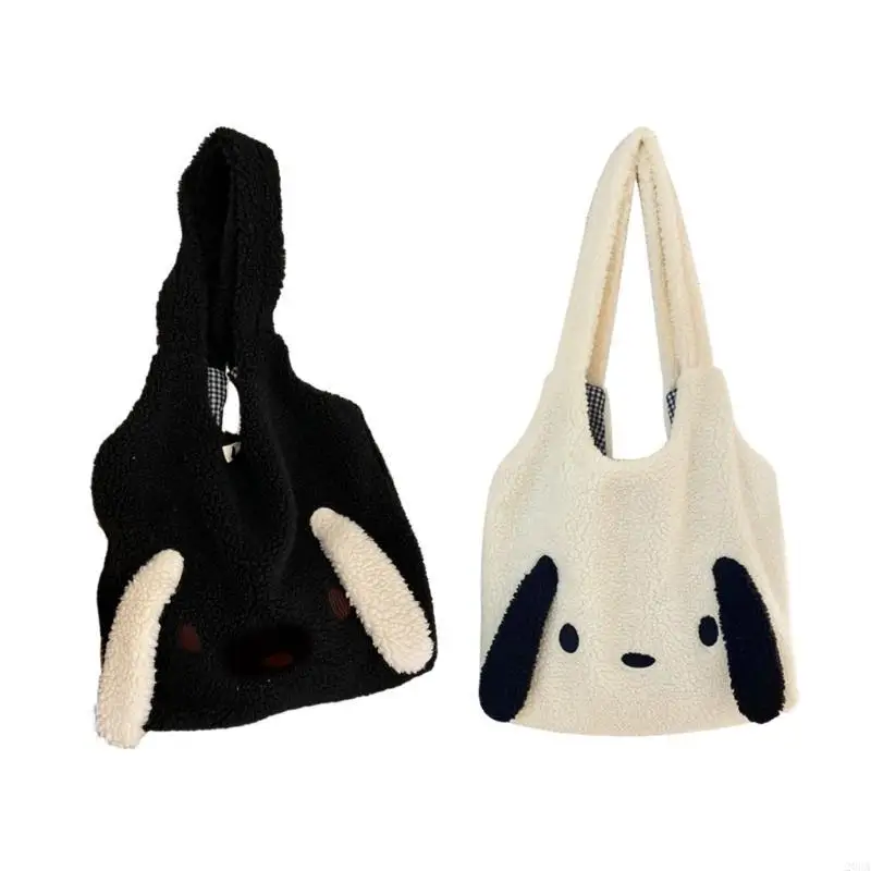 

Shoulder Bag Versatile Shopping Bag Big Ear Dog Bag Large Capacity Handbag for Girl Women Fashion Trendy Tote Bag 20CA