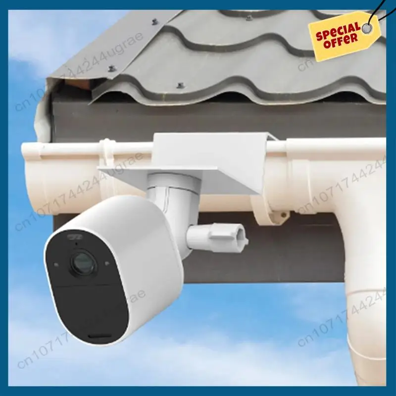 

-A15I 3X Special Monitoring Bracket For Rain Gutter Weatherproof Gutter Mount Bracket With Screw For Security Cameras