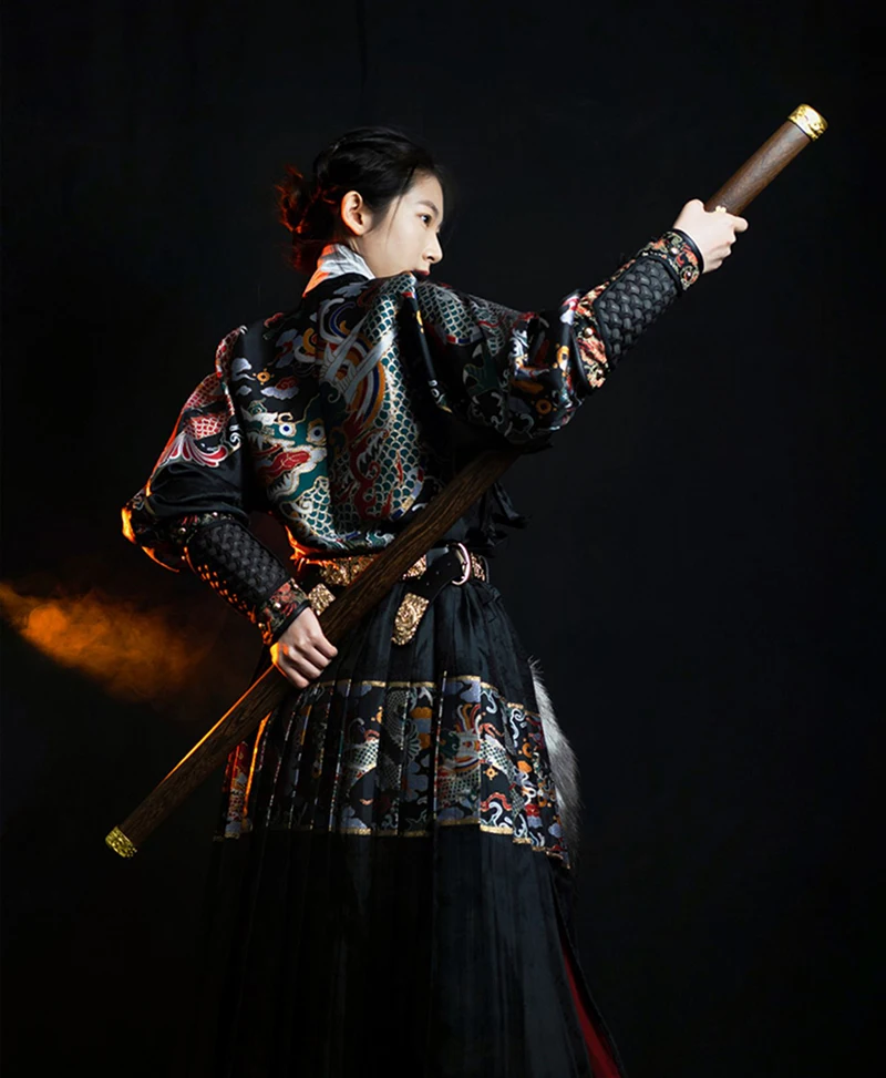 Vestido antigo de Hanfu chinês para homens e mulheres, traje arqueiro de Halloween, roupa de festa, vermelho, preto, branco