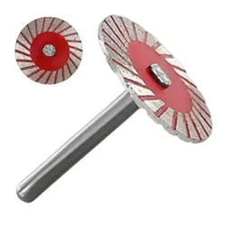 Disco de corte de 40mm, vástago de 6mm, hoja de sierra Circular, disco de lijado, muela para madera, Metal, piedra, granito, mármol