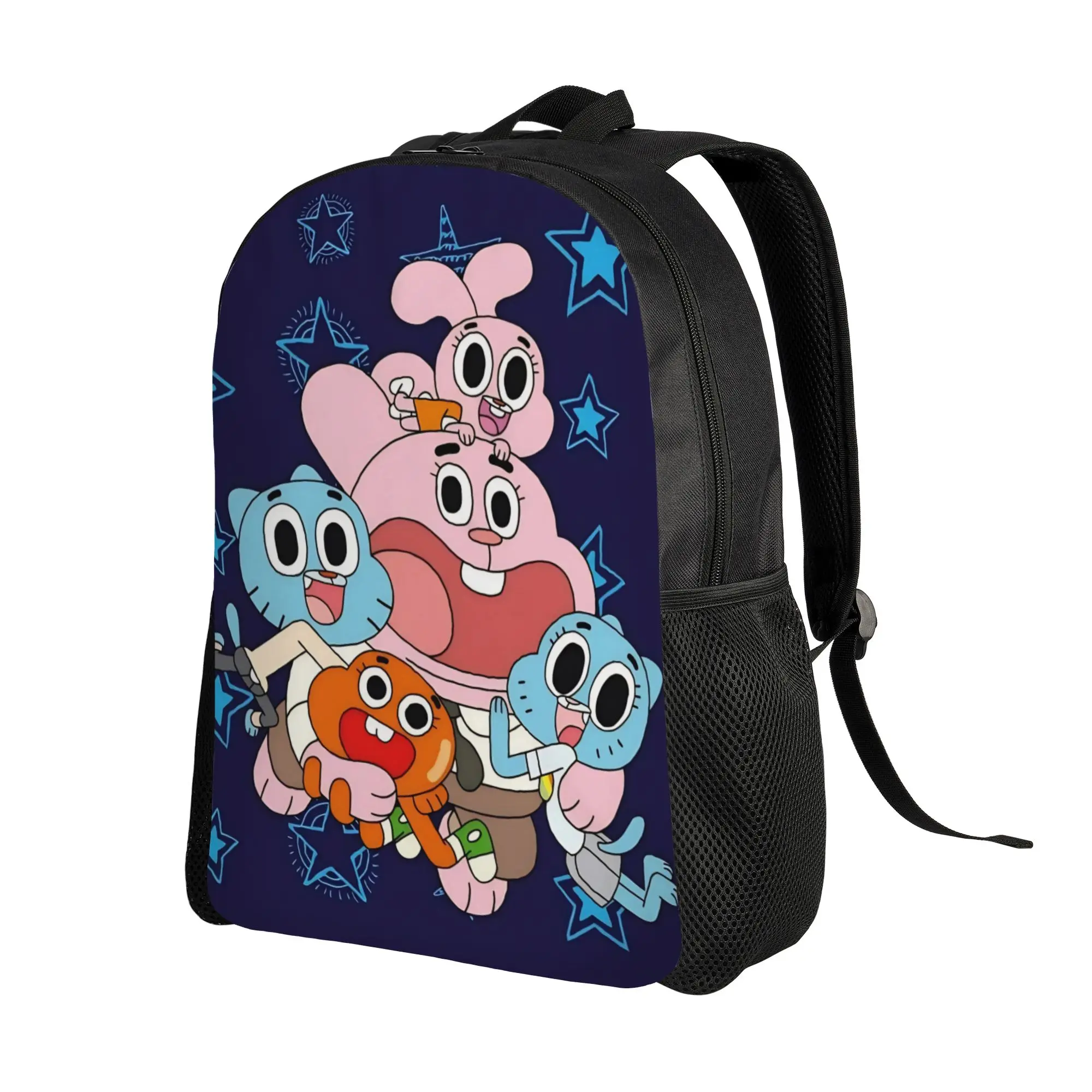 Anaise Gumballs Darwins Backpack for Men Women Teenage High School Work Daypack Amazings Gumballs Laptop Computer Shoulder Bag