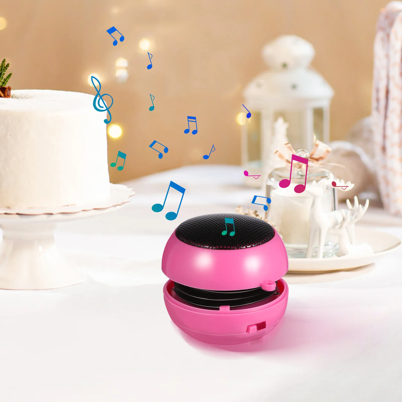 

Professional USB Rechargeable Speaker 35mm Cable Exquisite Workmanship Laptop Phone Speaker Laptop Loudspeaker