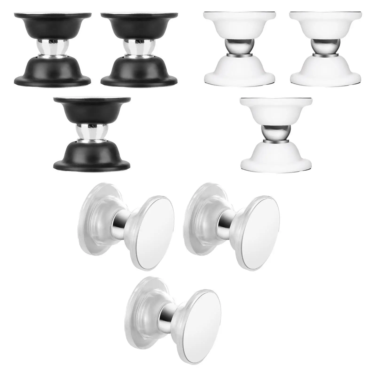 3Pcs Doors Stopper Noise Reduction RV Magnetic Door Catches Baggage Door Holders for Yachts Bathroom Camper Living Room Kitchen