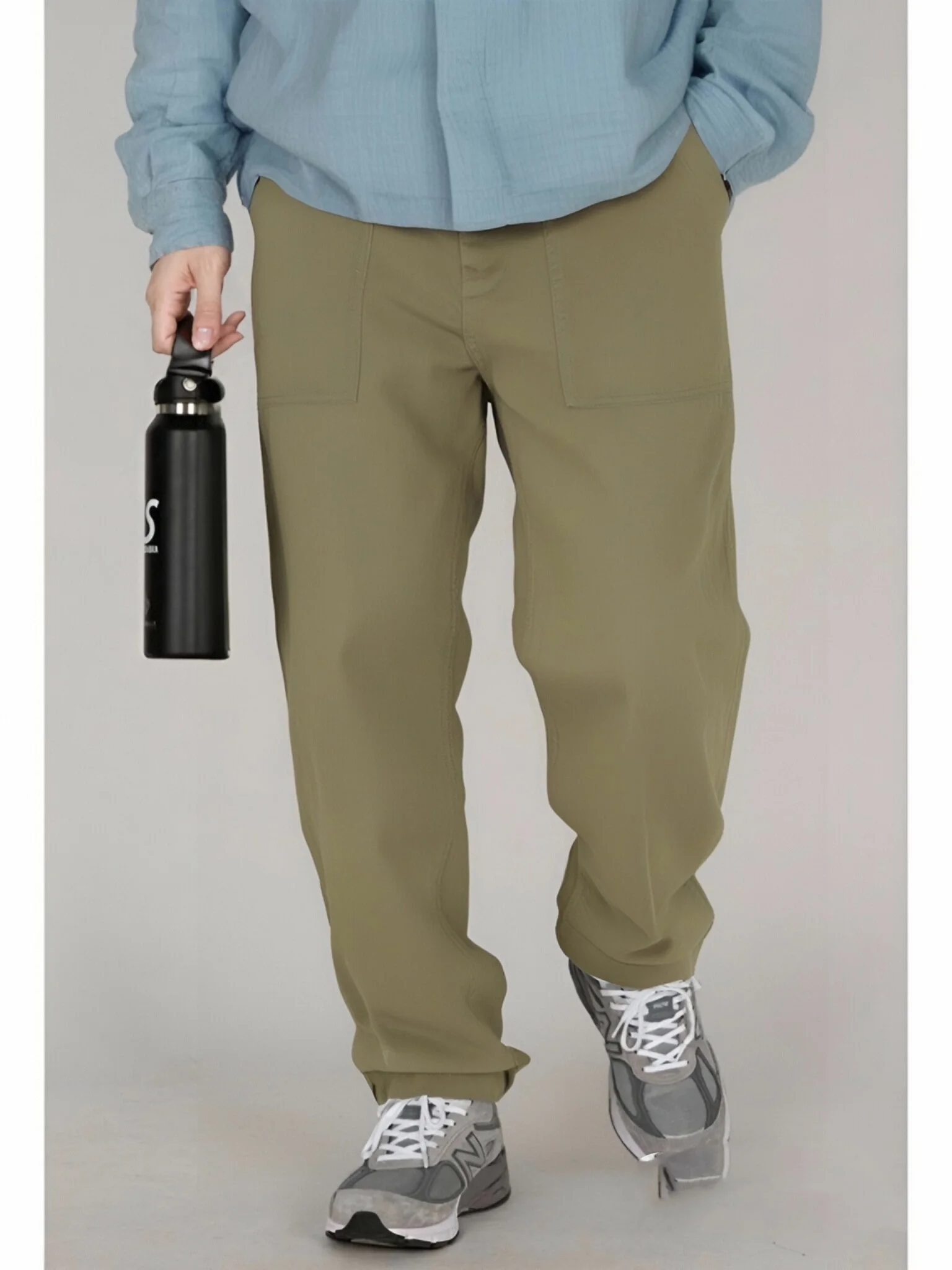 

Currahee винтажные прямые повседневные брюки со средней талией, хлопковая рабочая одежда для молодых мужчин, осень 2025 Faion