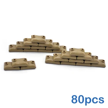 Klocki wojskowe siły specjalne worek z piaskiem edukacyjne kreatywne klocki zabawki dla dzieci prezenty dla dzieci